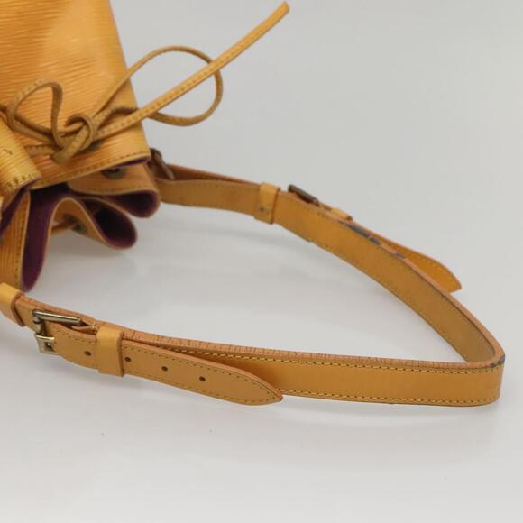 LOUIS VUITTON Epi Petit Noe Shoulder Bag Yellow M44109 - Picture 7 of 12